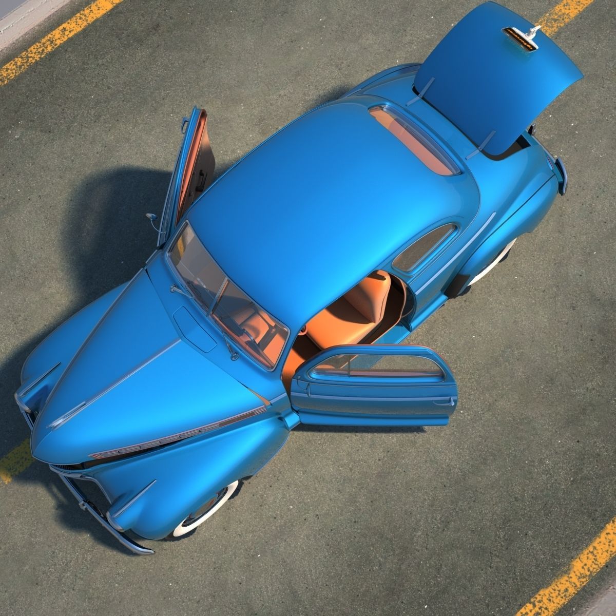 Chevrolet 1941 3D model_3