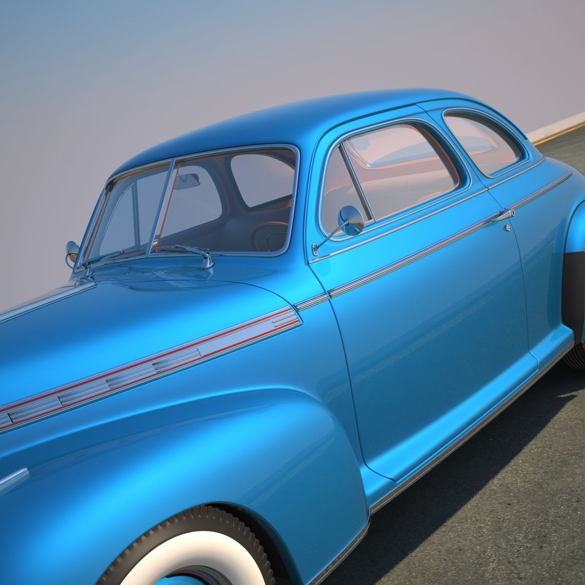 Chevrolet 1941 3D model_7
