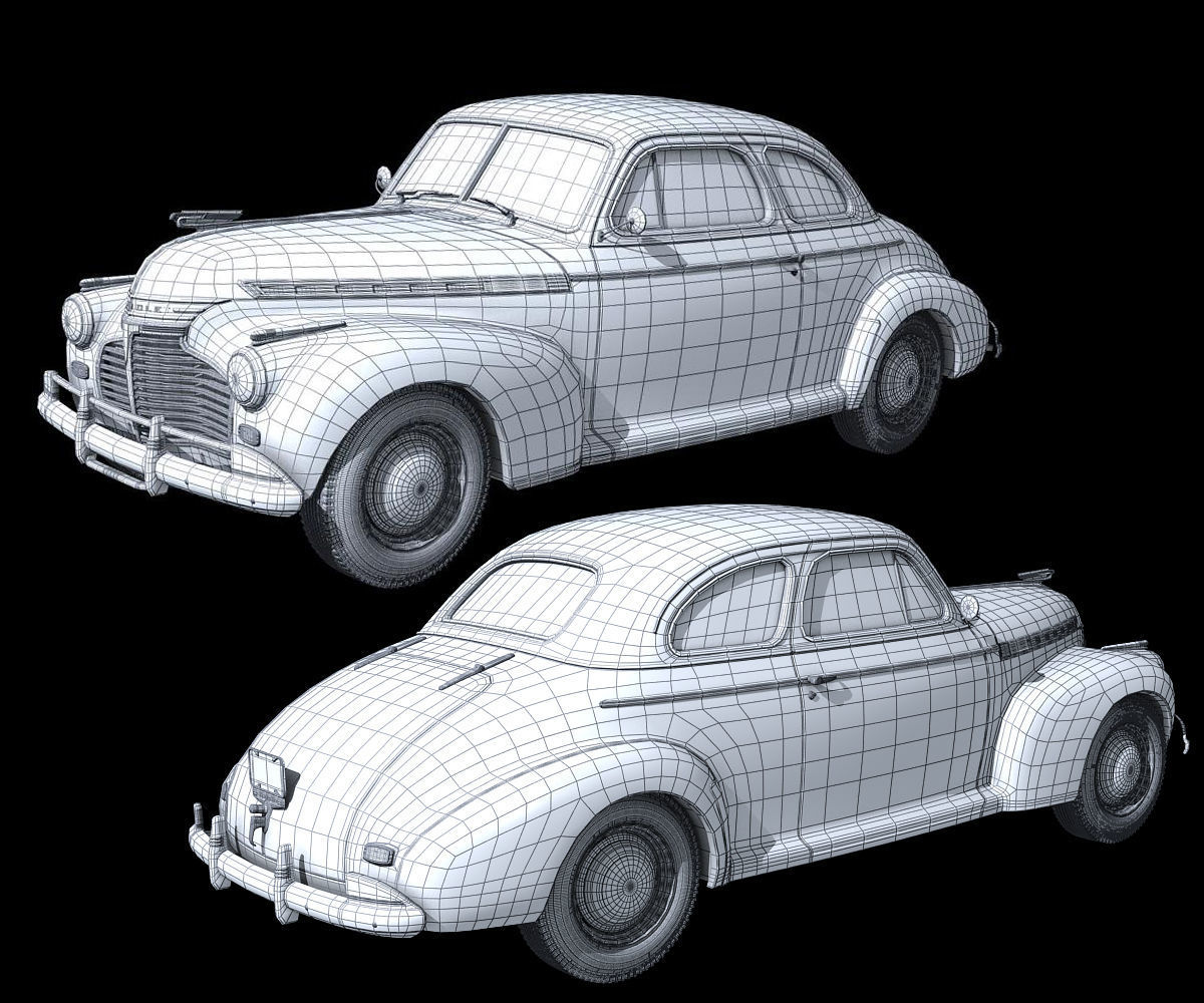 Chevrolet 1941 3D model_16