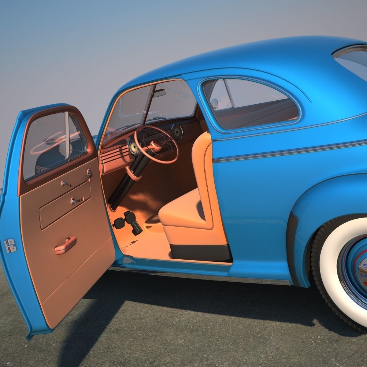 Chevrolet 1941 3D model_4