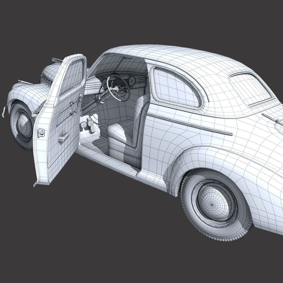 Chevrolet 1941 3D model_18