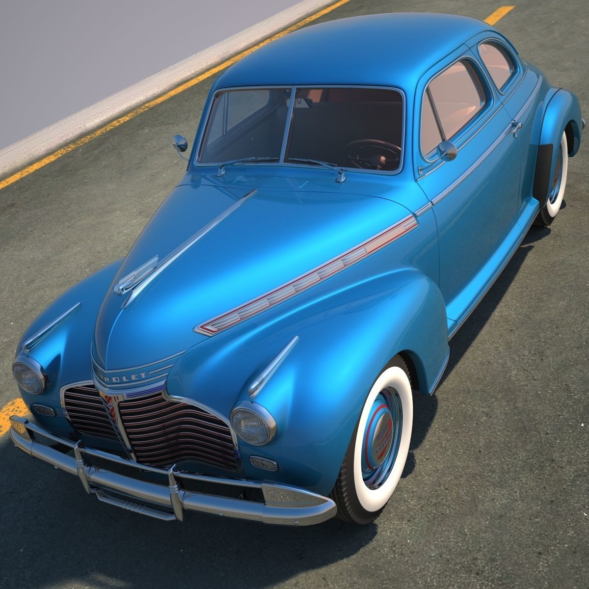 Chevrolet 1941 3D model_1