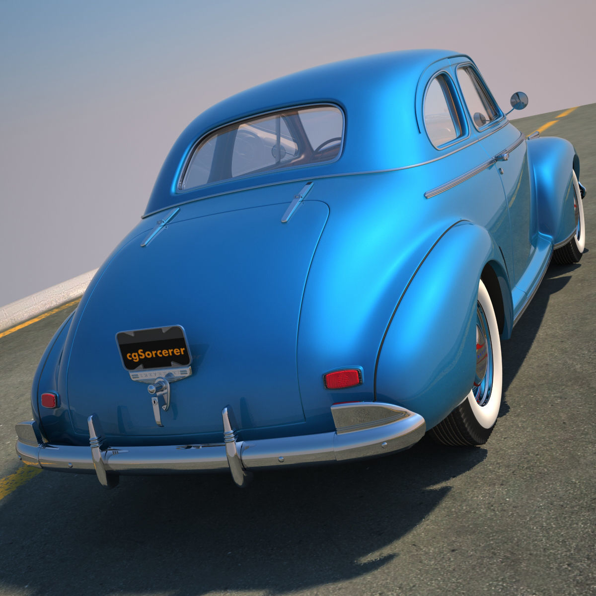 Chevrolet 1941 3D model_5