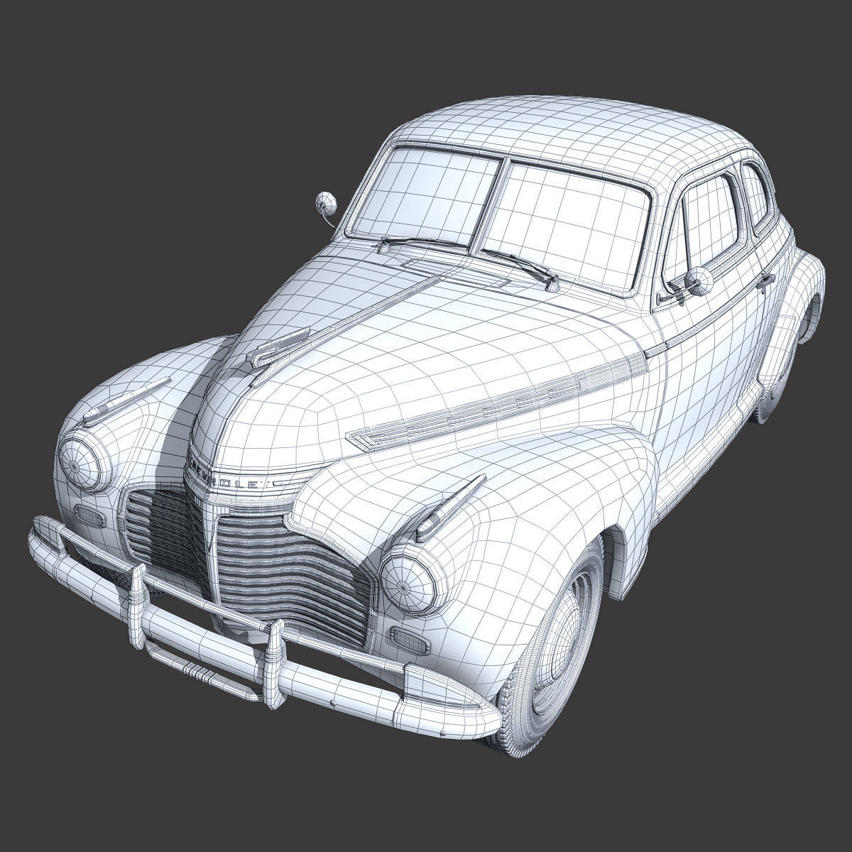 Chevrolet 1941 3D model_15