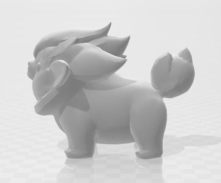 League of Legends TFT - FuryHorn KDA 1 Star  3D print model_2