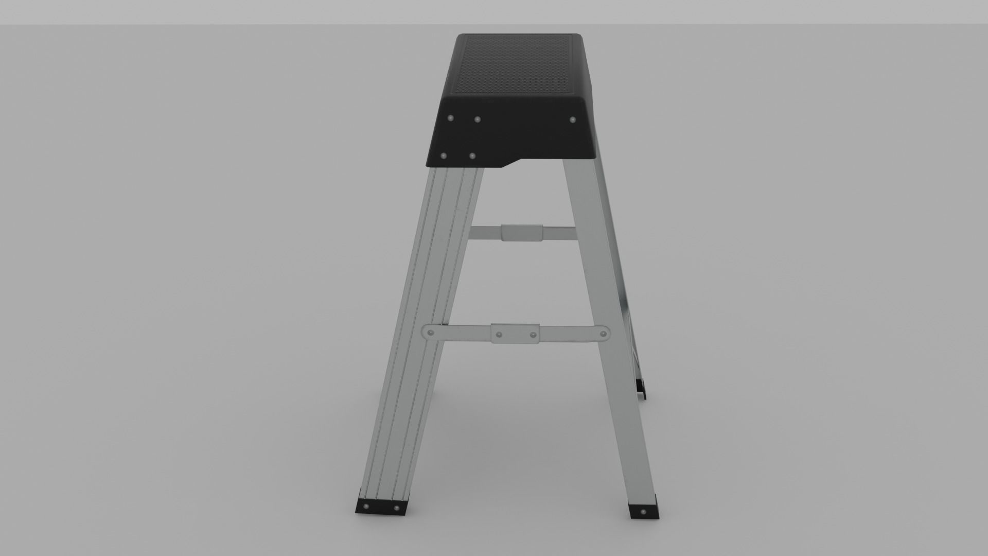 Step Ladder Low-poly 3D model_3