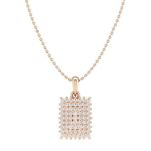 Women square pendant 3dm stl render detail 3D print model