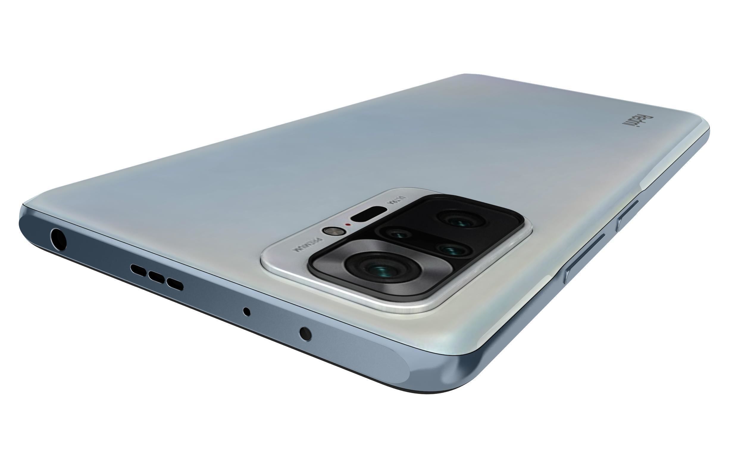 Xiaomi Redmi Note 10 Pro Max Glacial Blue 3D model_15