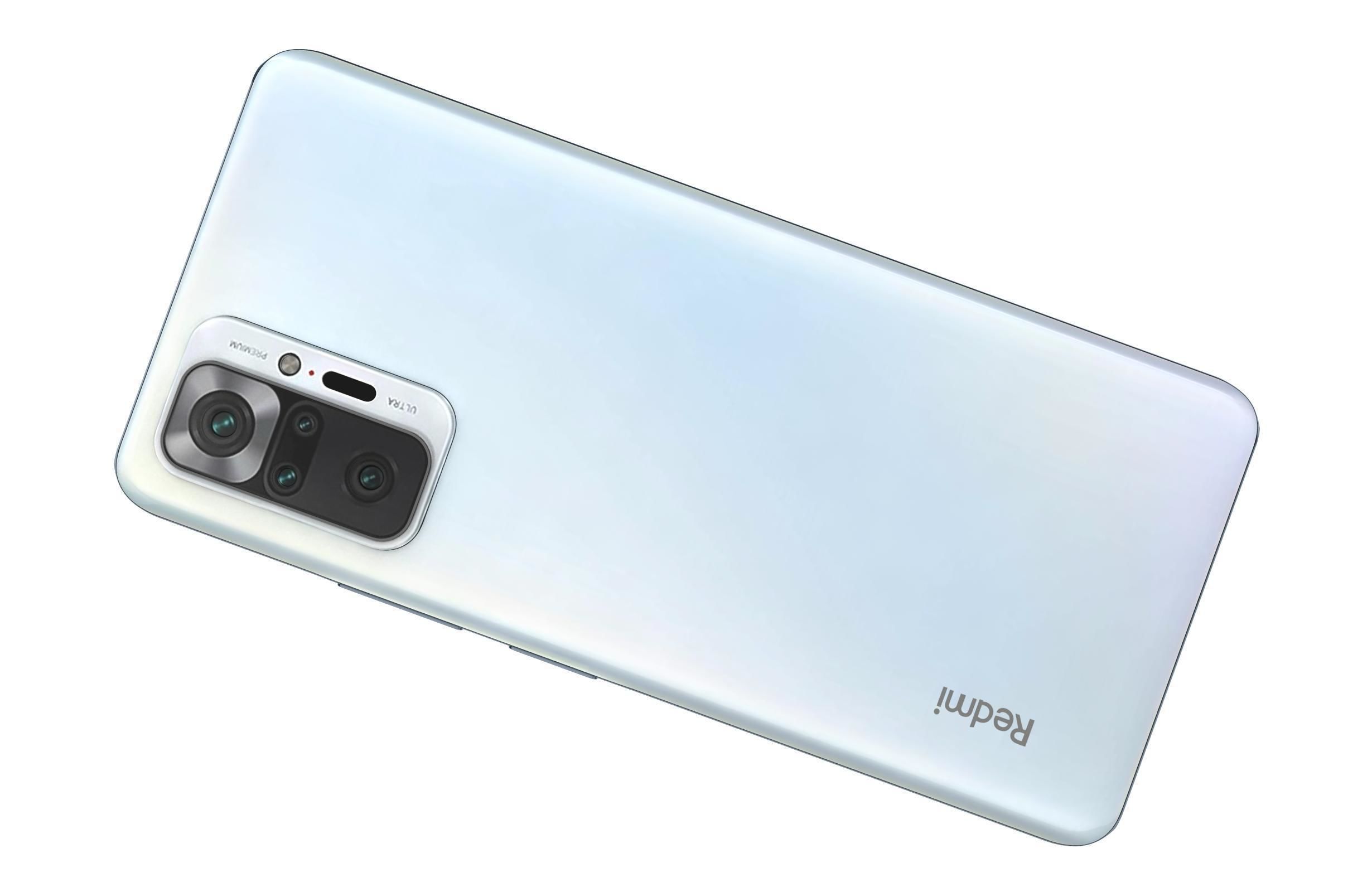 Xiaomi Redmi Note 10 Pro Max Glacial Blue 3D model_7