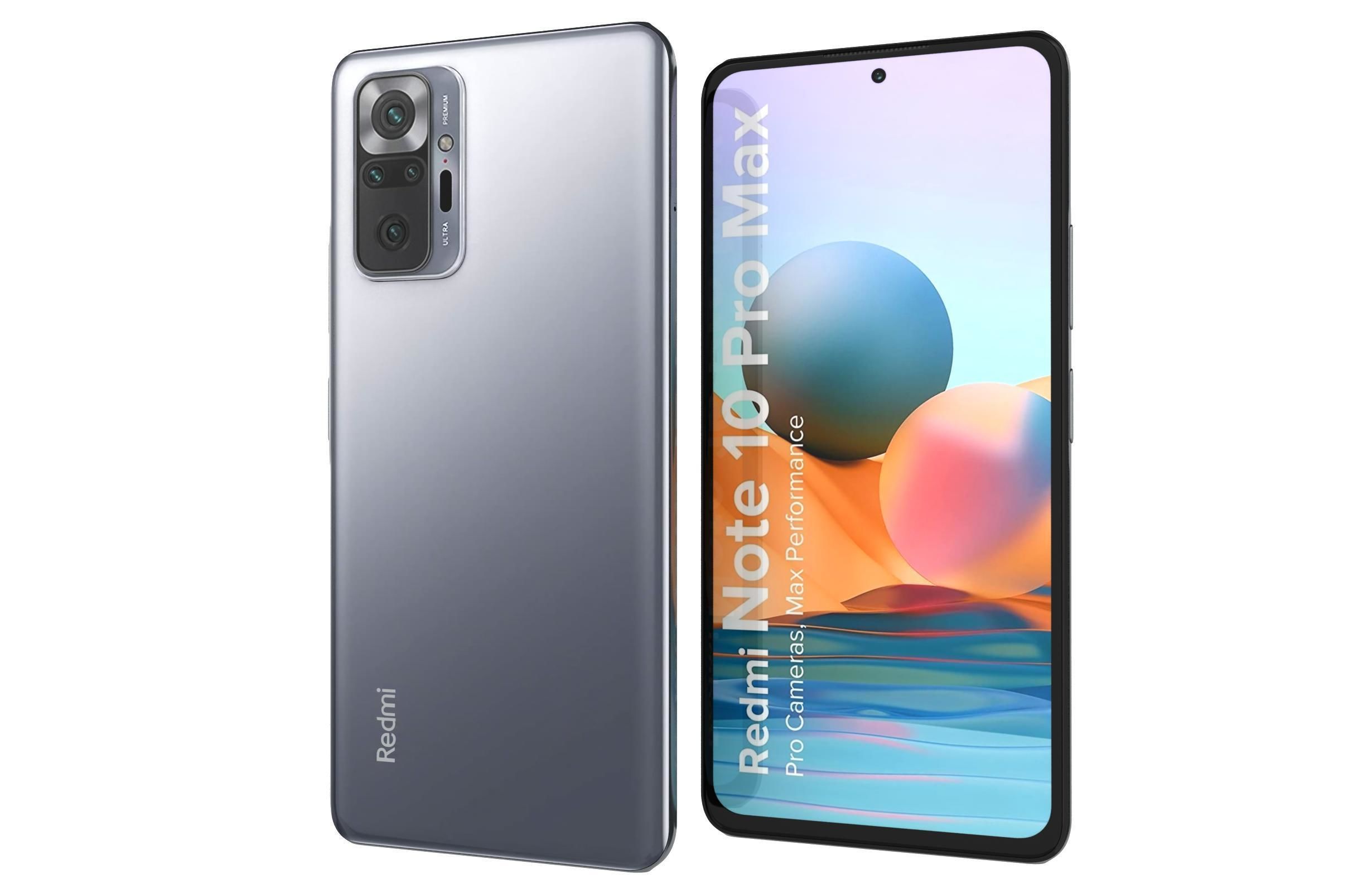 Xiaomi Redmi Note 10 Pro Max Dark Night 3D model_6