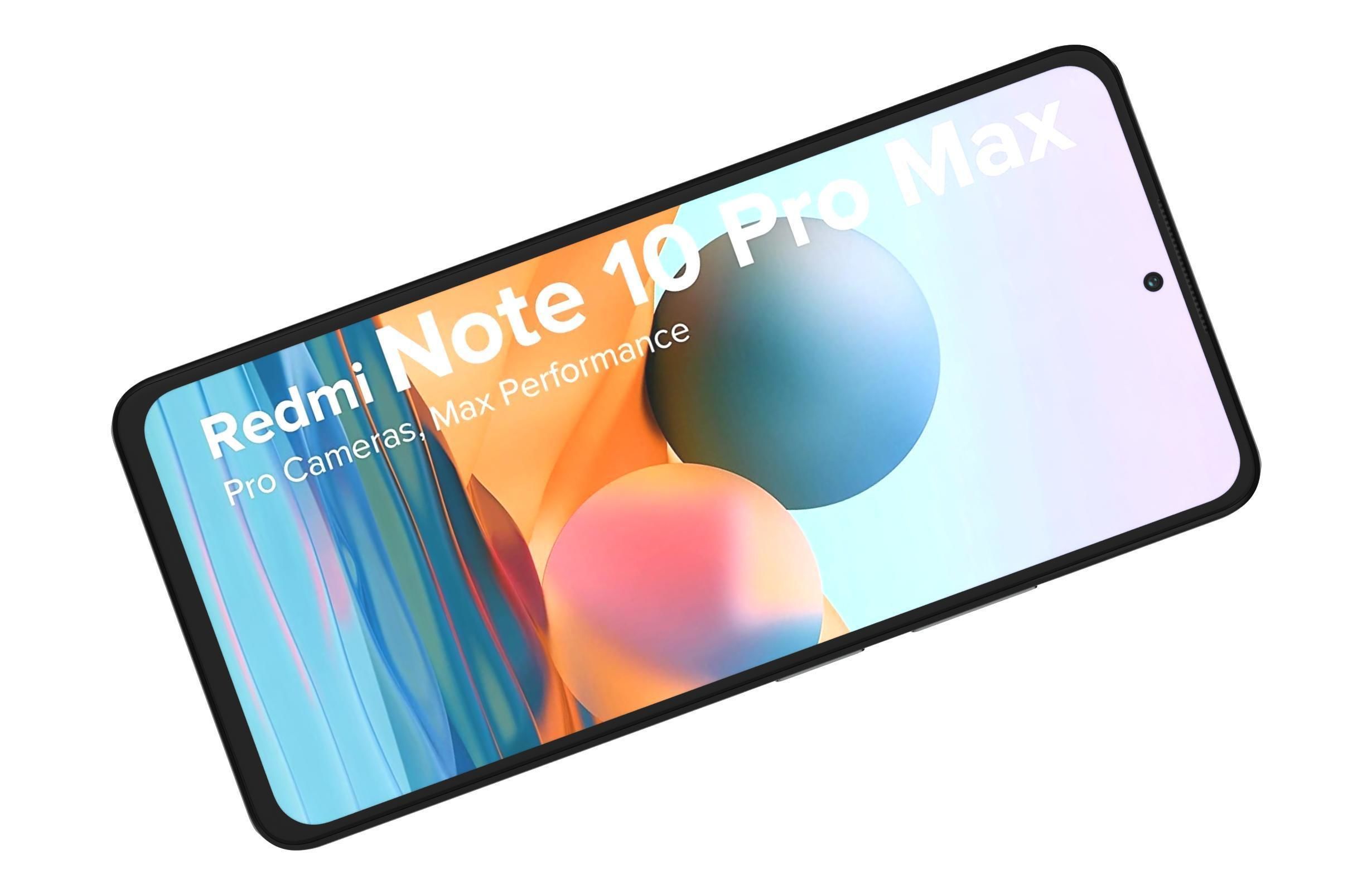 Xiaomi Redmi Note 10 Pro Max Dark Night 3D model_8