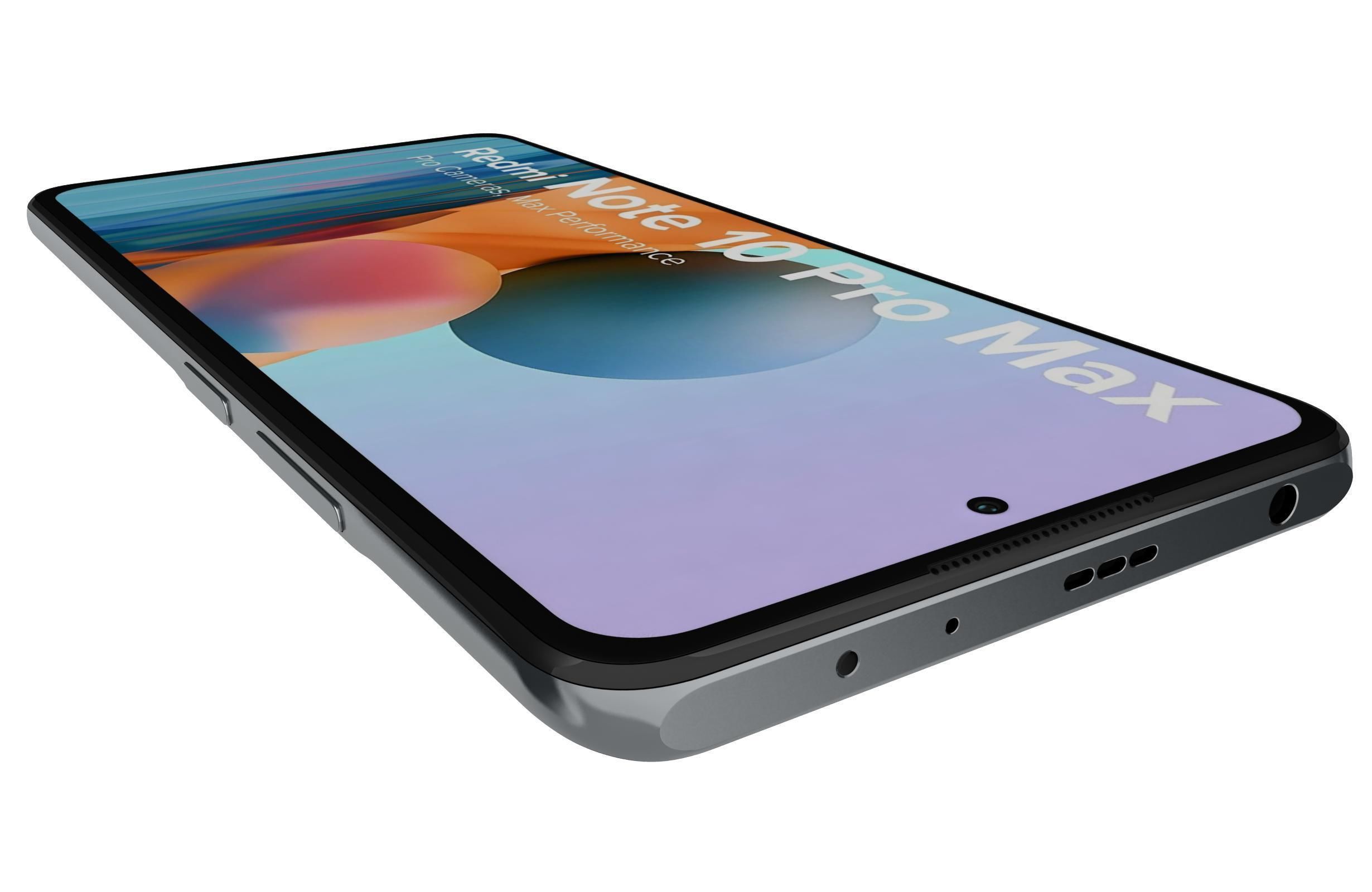 Xiaomi Redmi Note 10 Pro Max Dark Night 3D model_13