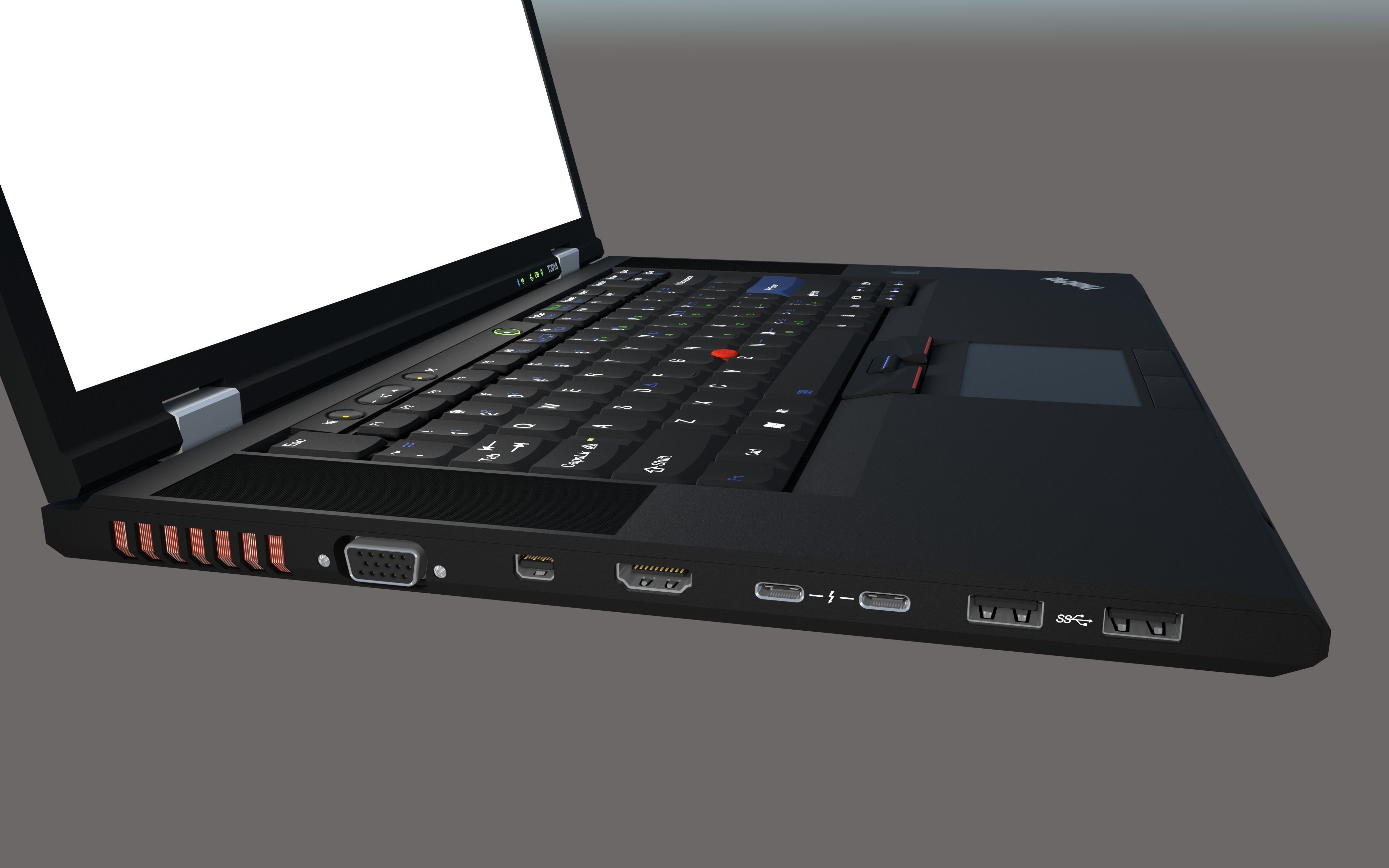ThinkPad T2018 Classic Free 3D model_7