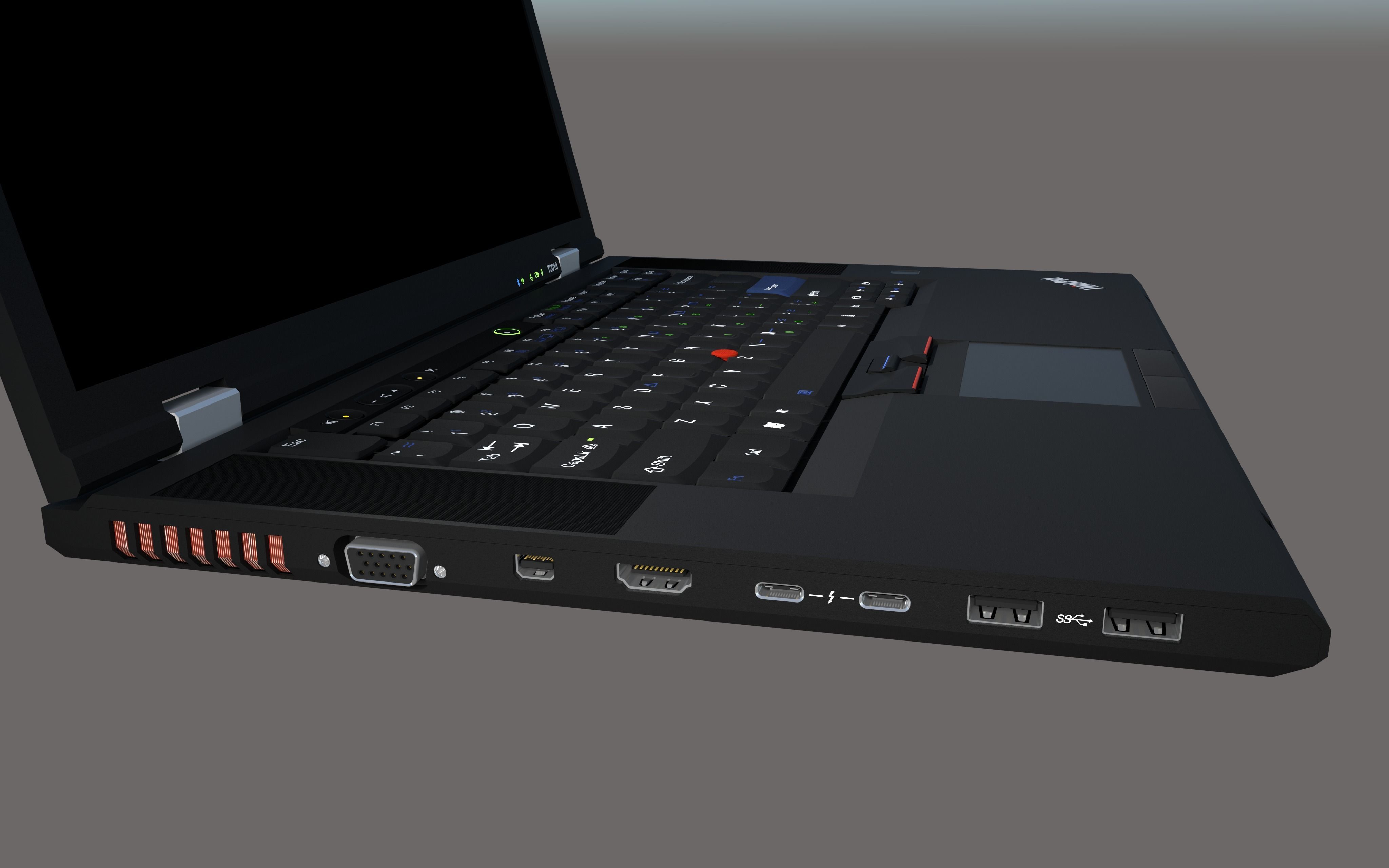 ThinkPad T2018 Classic Free 3D model_14