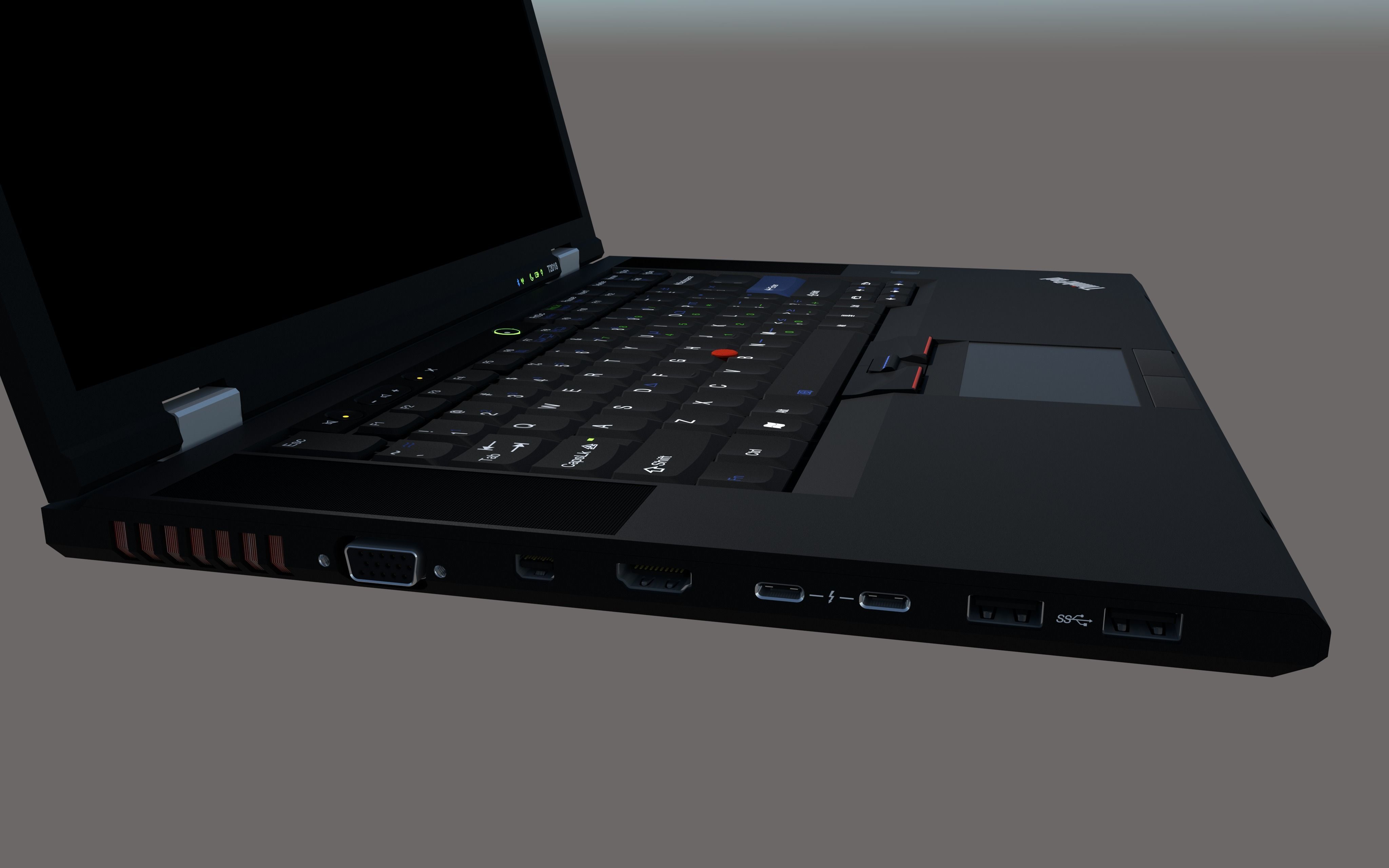 ThinkPad T2018 Classic Free 3D model_13