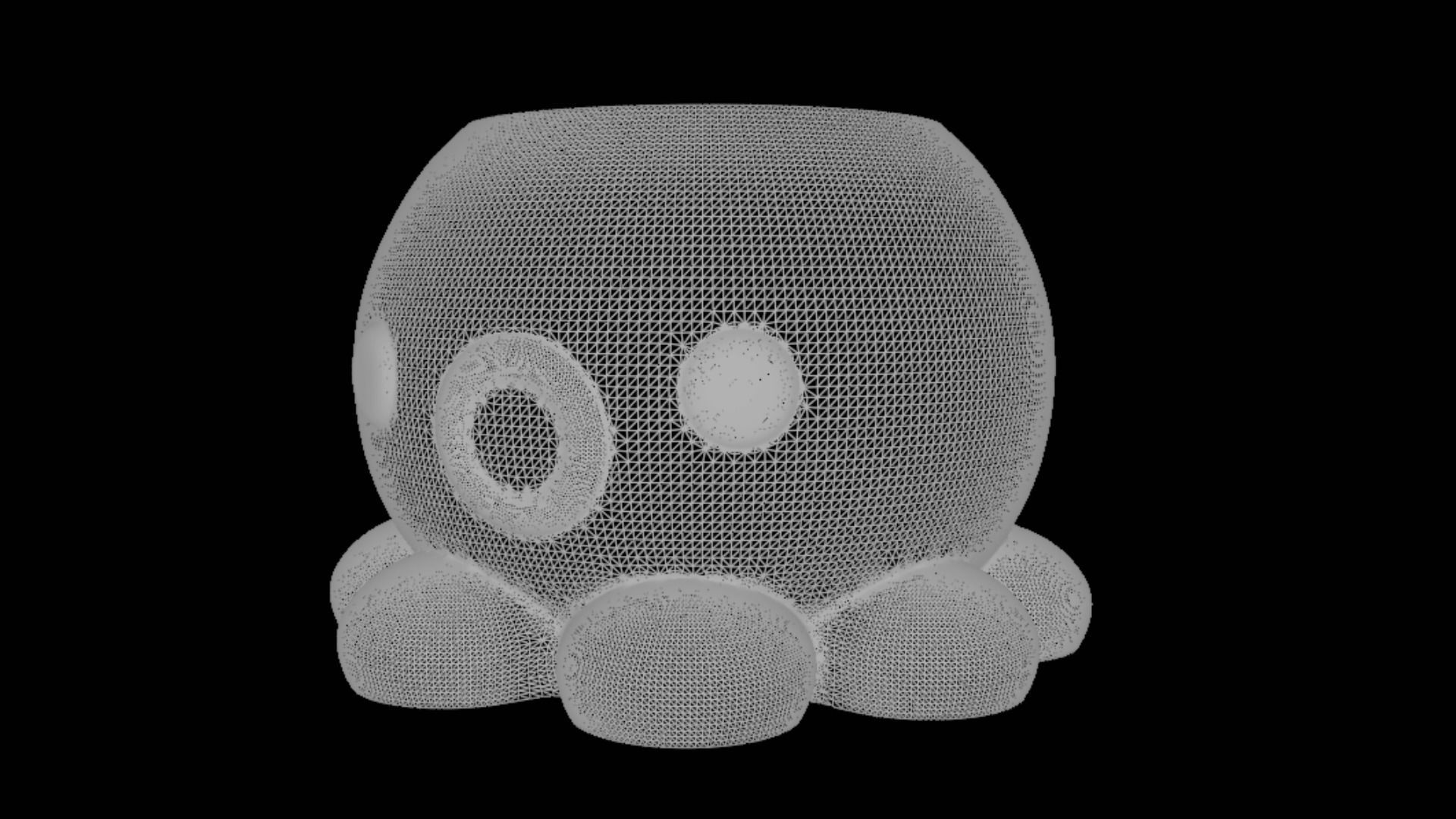 Octopus Pot Plant Planter House decor 3D print 3D print model_3