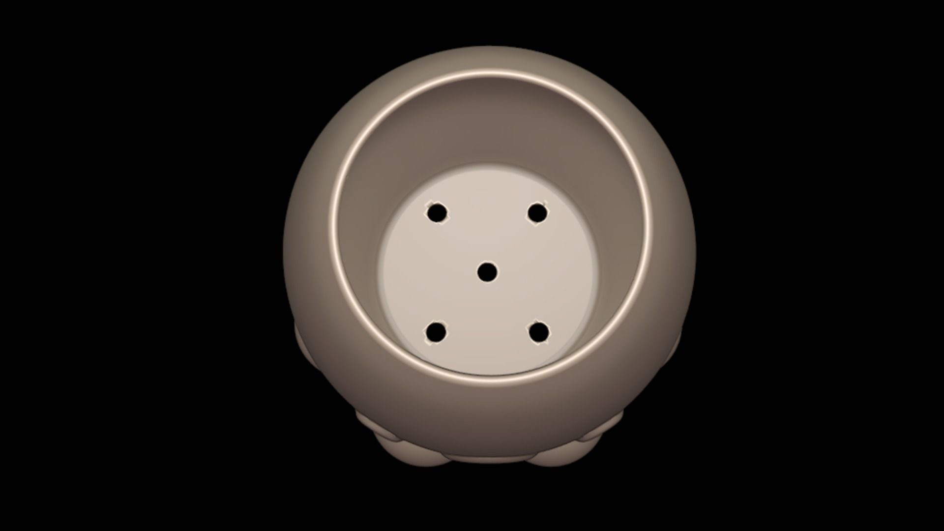 Octopus Pot Plant Planter House decor 3D print 3D print model_4