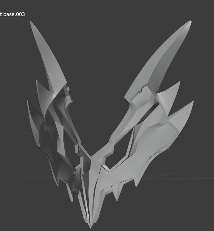 Kamen rider Calibur Jaou Dragon 3D printable cosplay Helmet 3D print model_17