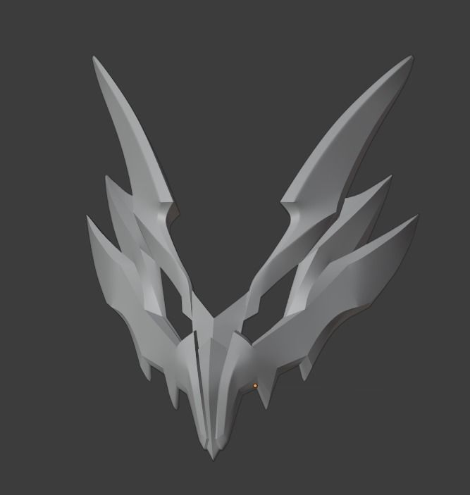 Kamen rider Calibur Jaou Dragon 3D printable cosplay Helmet 3D print model_19