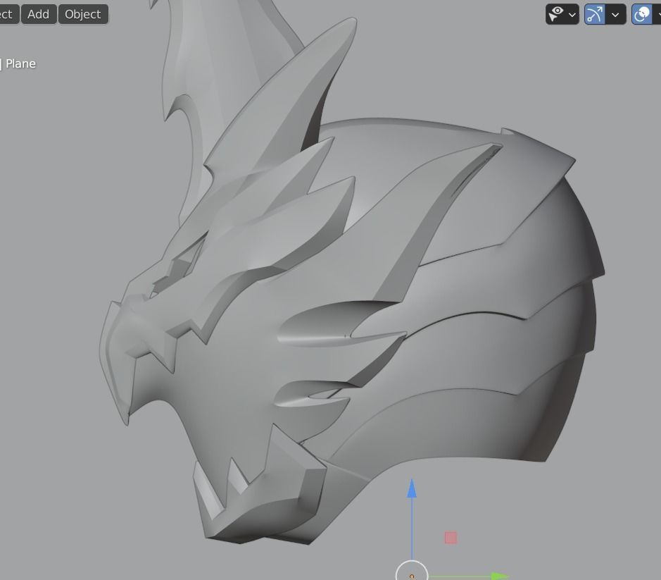 Kamen rider Calibur Jaou Dragon 3D printable cosplay Helmet 3D print model_13
