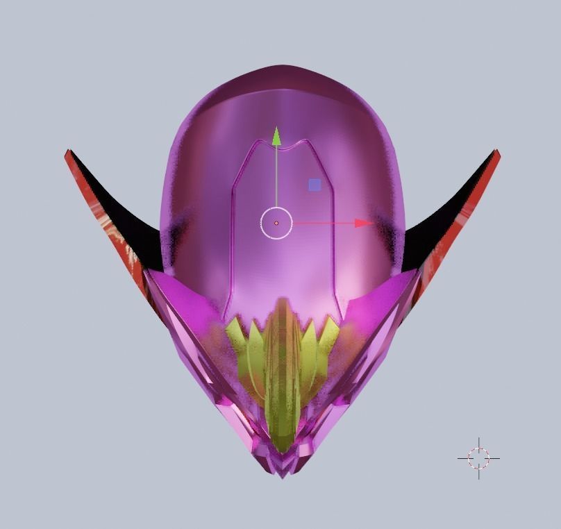 Kamen rider Calibur Jaou Dragon 3D printable cosplay Helmet 3D print model_6