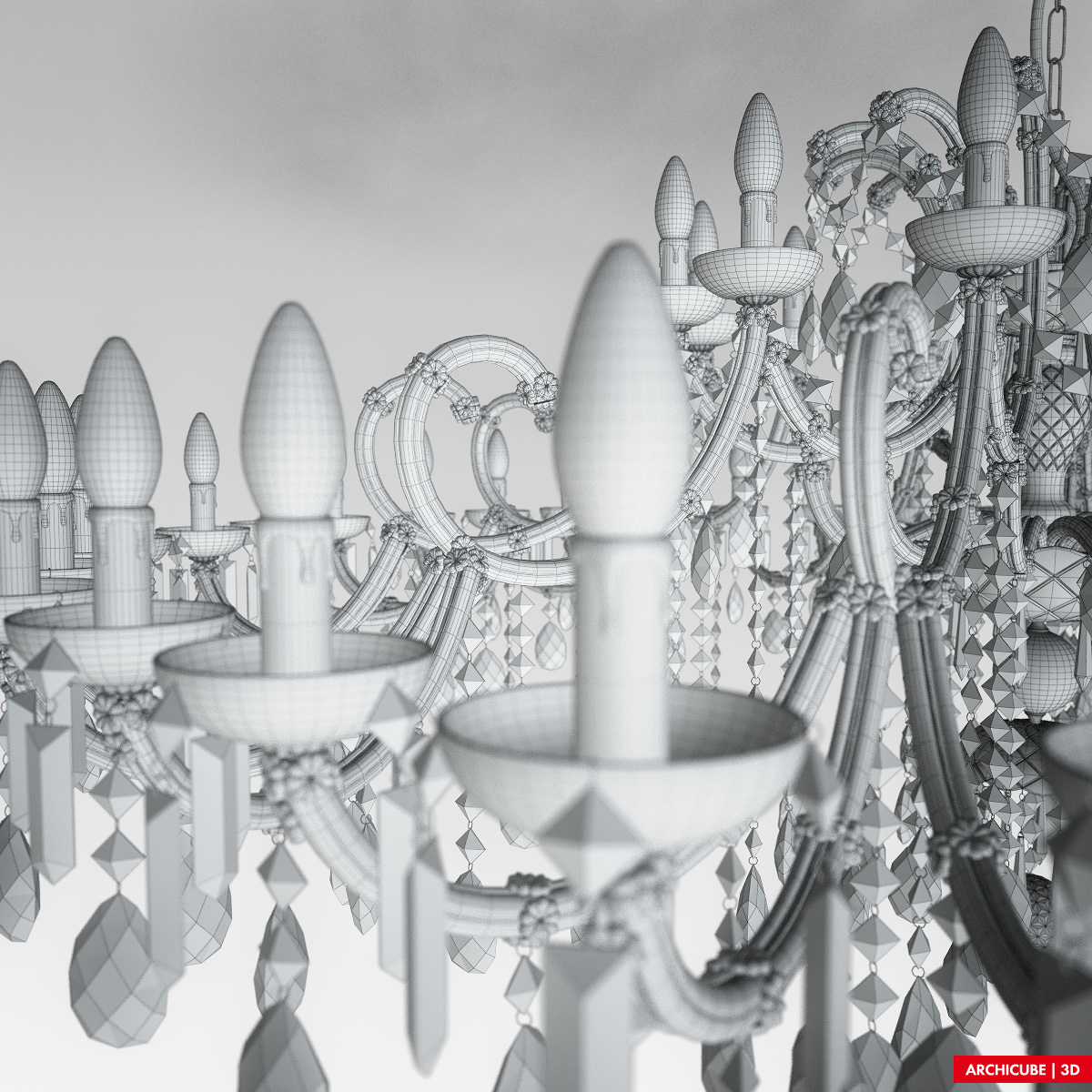 Ceiling Lamp 3D model_10