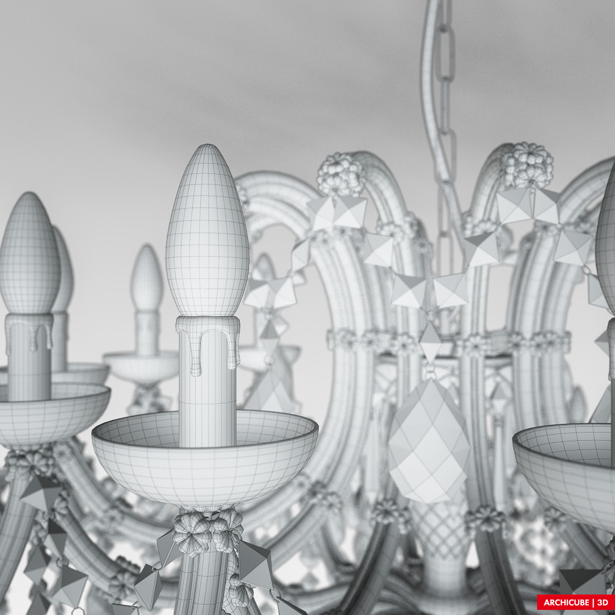 Ceiling Lamp 3D model_11