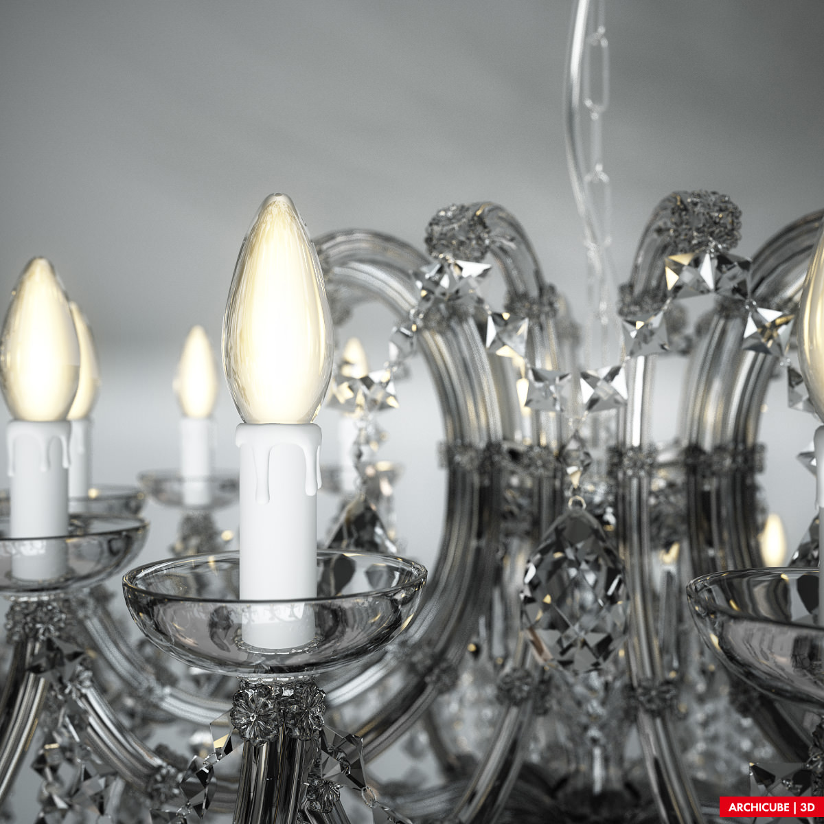 Ceiling Lamp 3D model_4