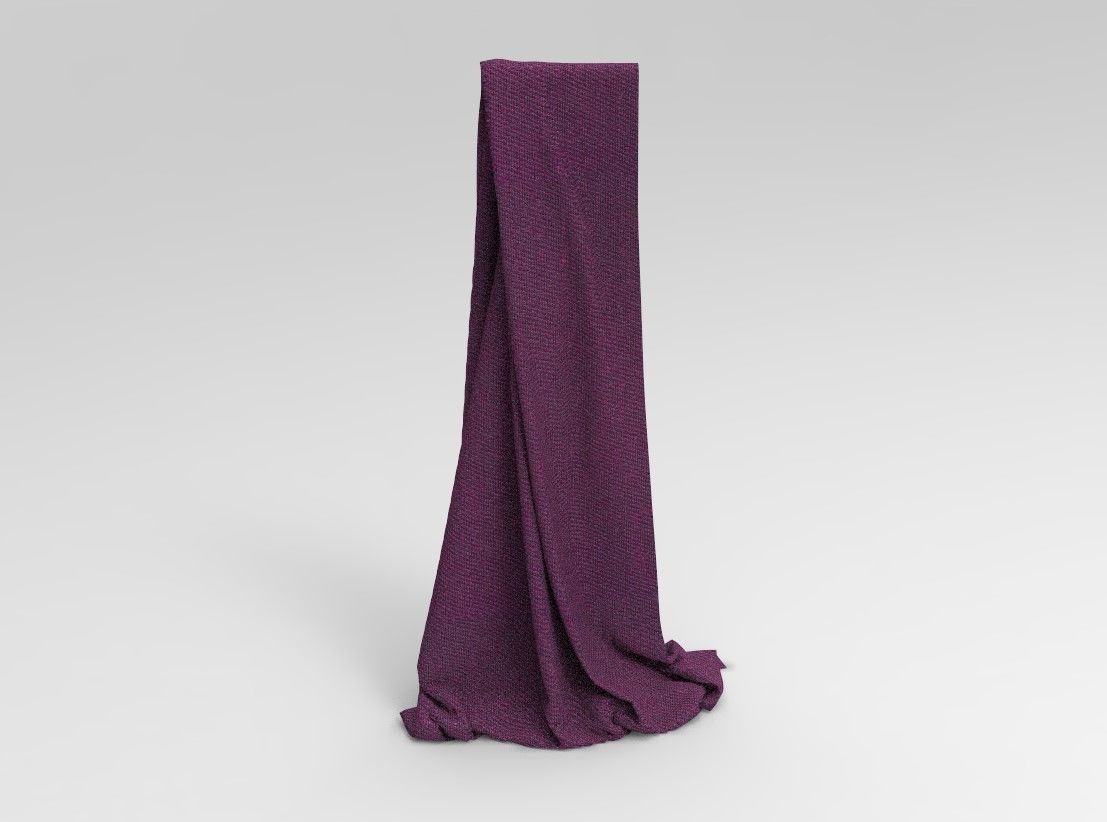 Cloth 4 scarf Low-poly 3D model_10
