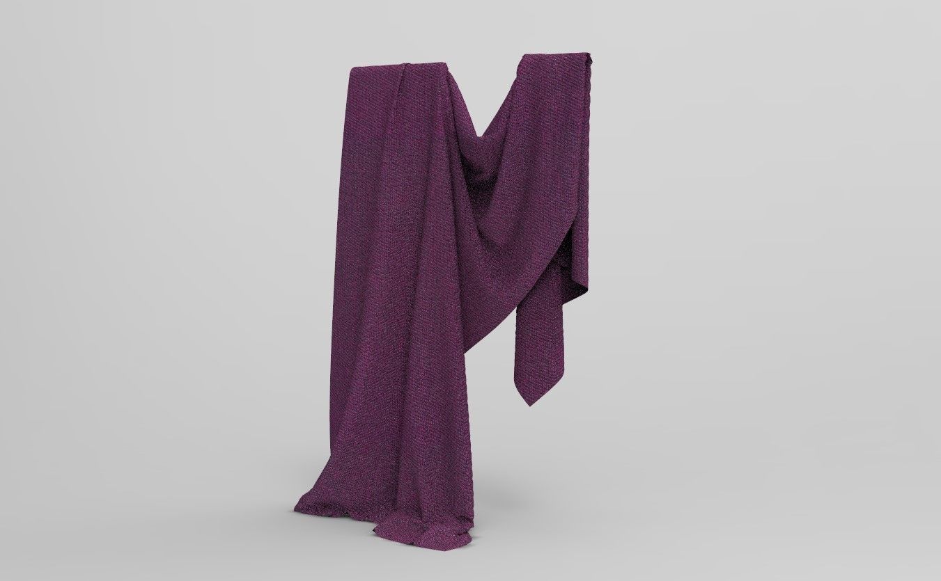 Cloth 10 Low-poly 3D model_4