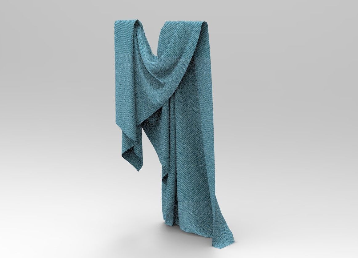 Cloth 12 Low-poly 3D model_7