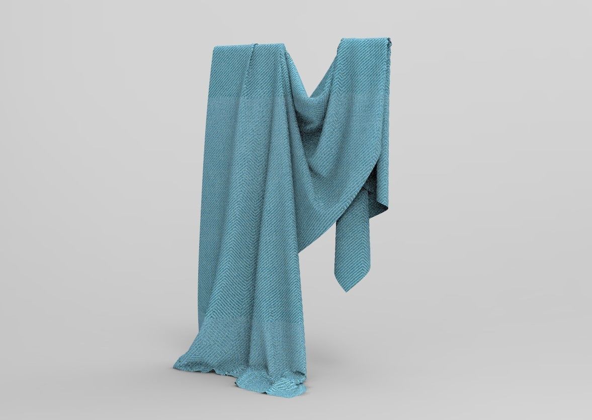 Cloth 12 Low-poly 3D model_3
