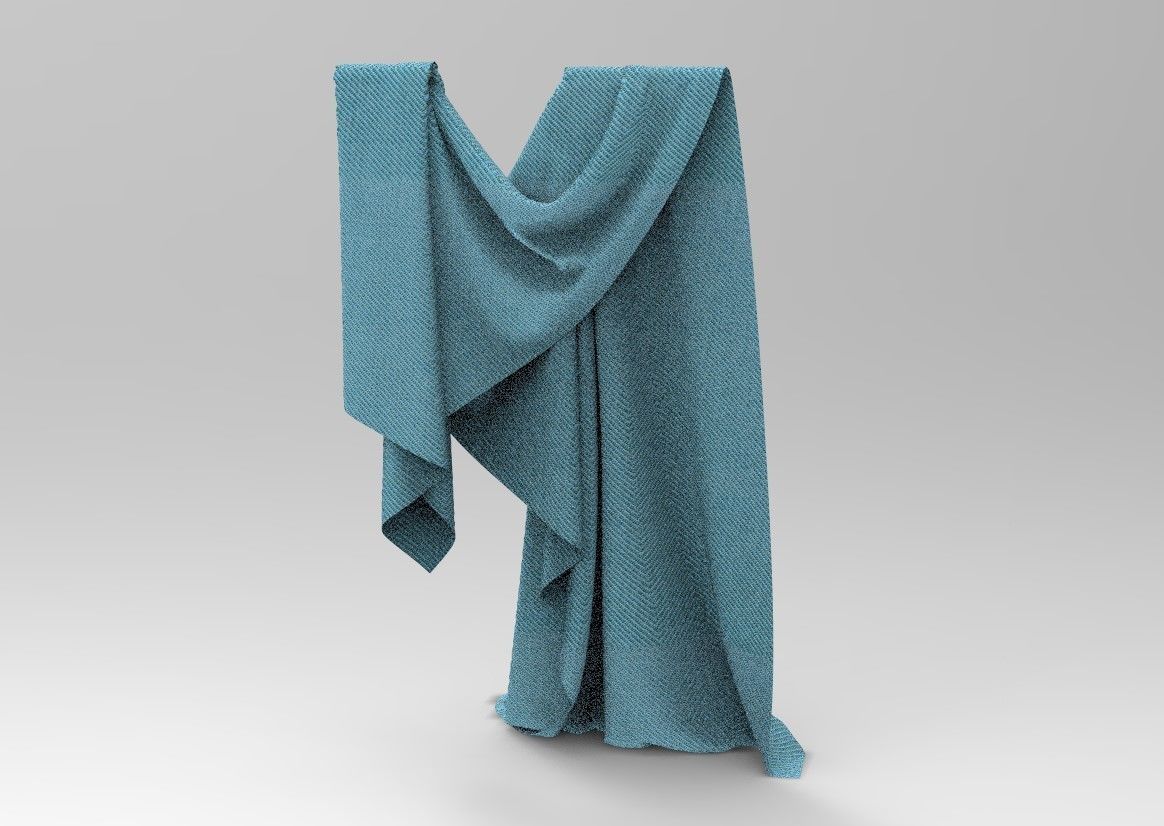 Cloth 12 Low-poly 3D model_6