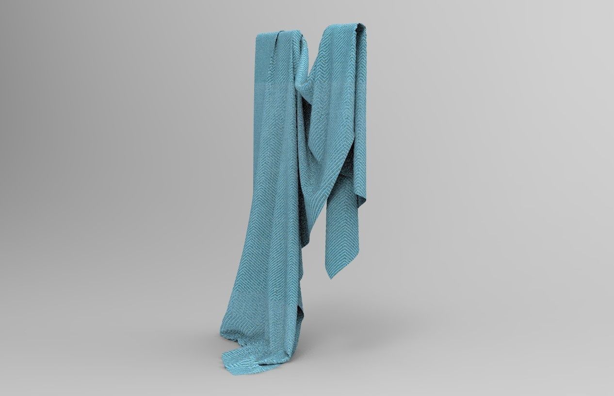 Cloth 12 Low-poly 3D model_4