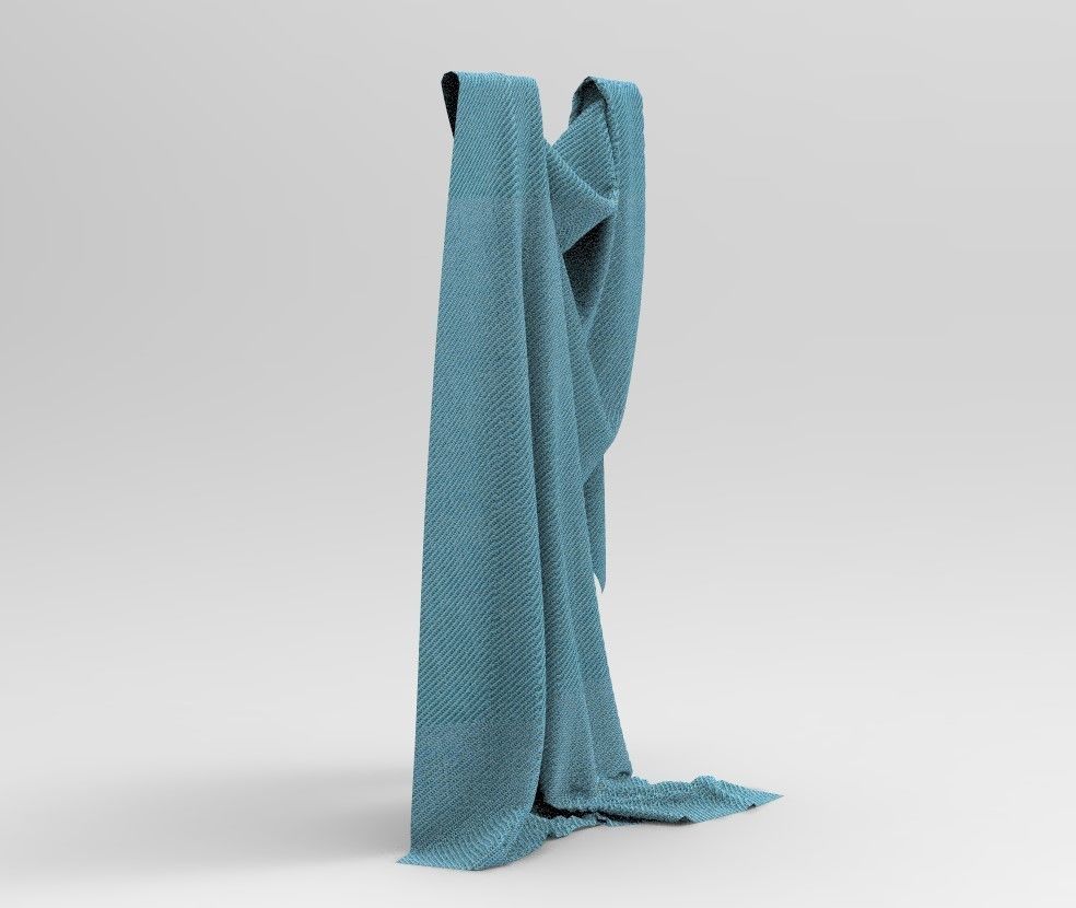 Cloth 12 Low-poly 3D model_10
