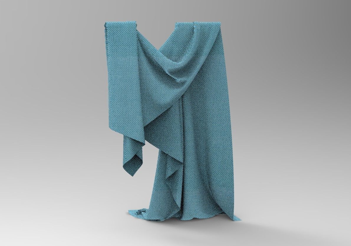 Cloth 12 Low-poly 3D model_5