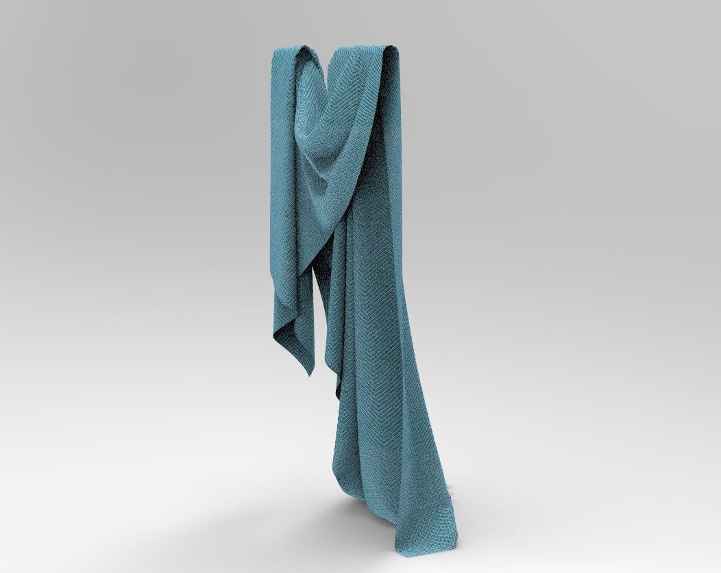 Cloth 12 Low-poly 3D model_8