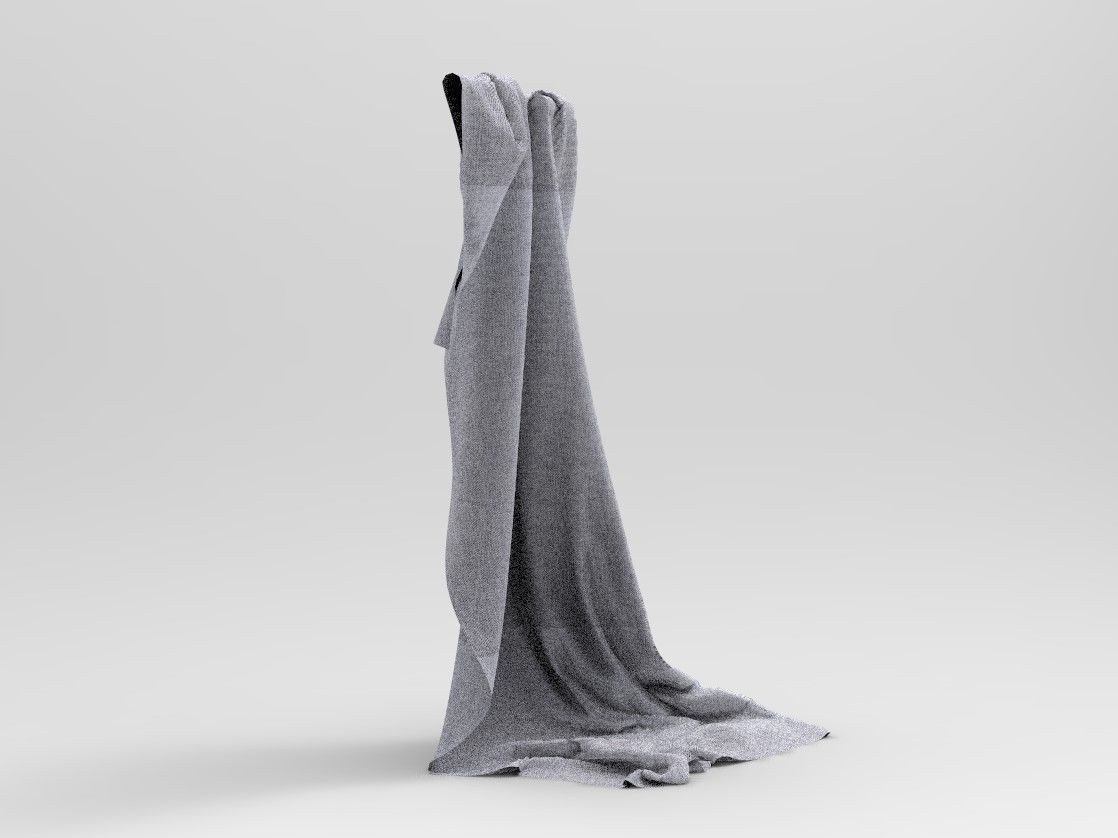 Cloth 13 Low-poly 3D model_10