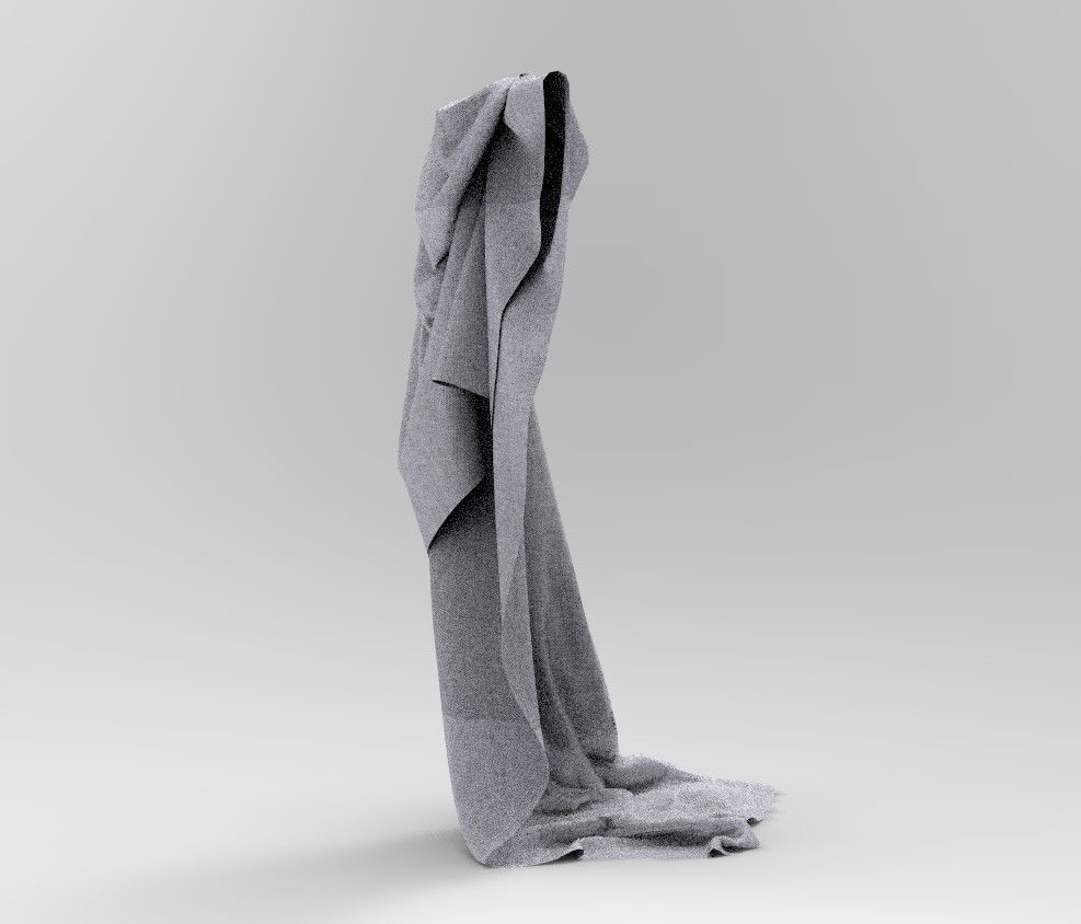 Cloth 13 Low-poly 3D model_9