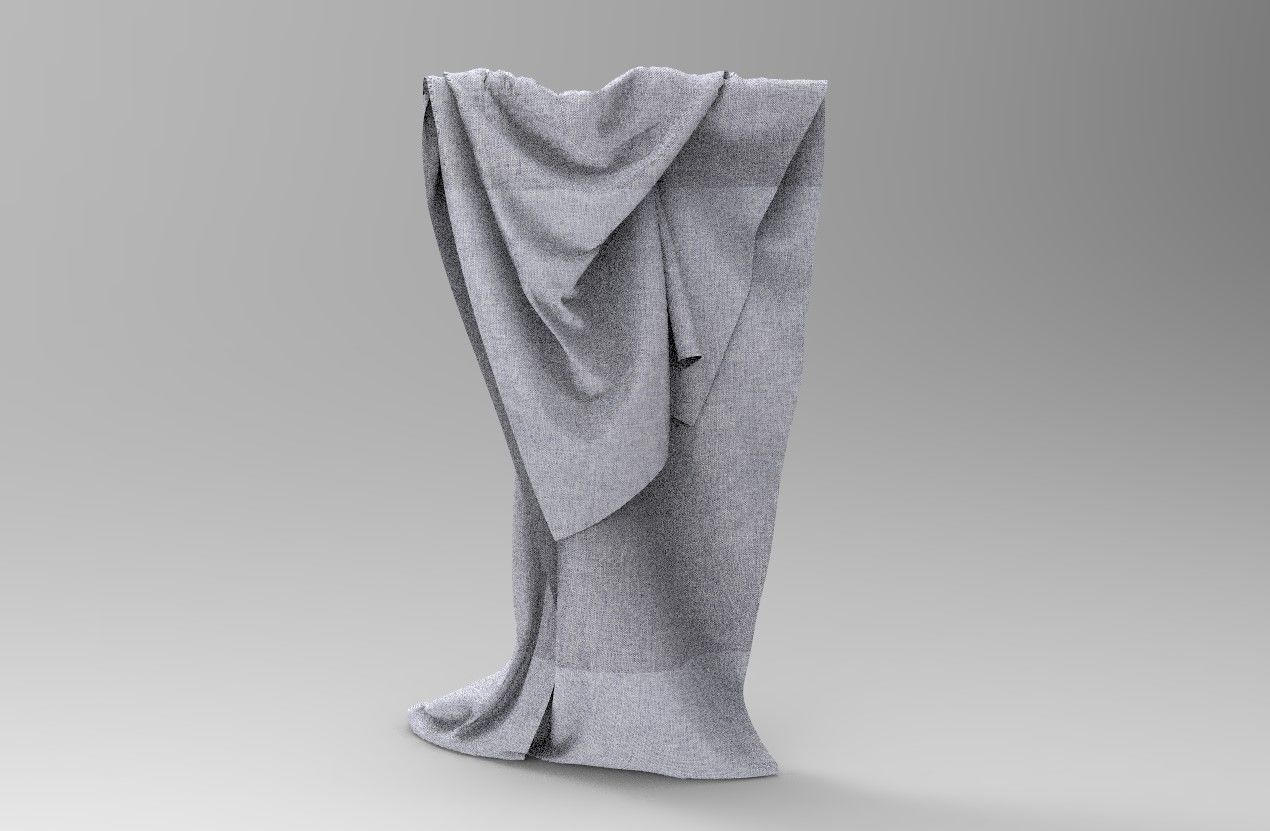 Cloth 13 Low-poly 3D model_4