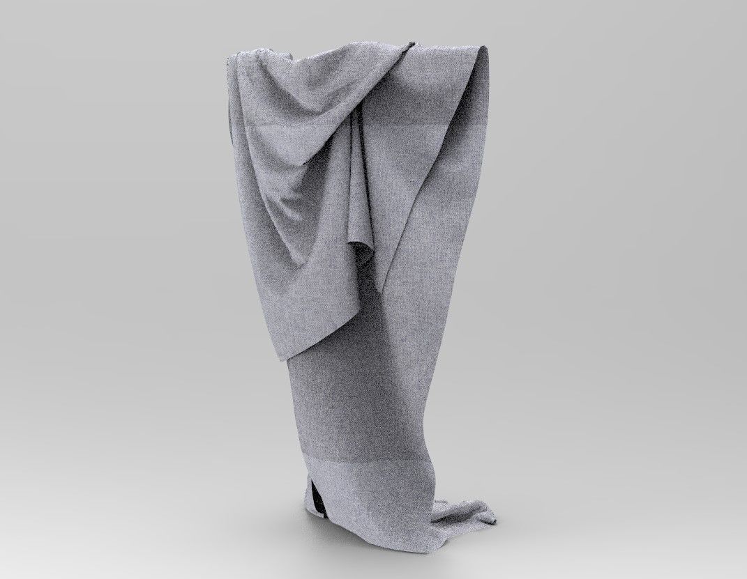 Cloth 13 Low-poly 3D model_6