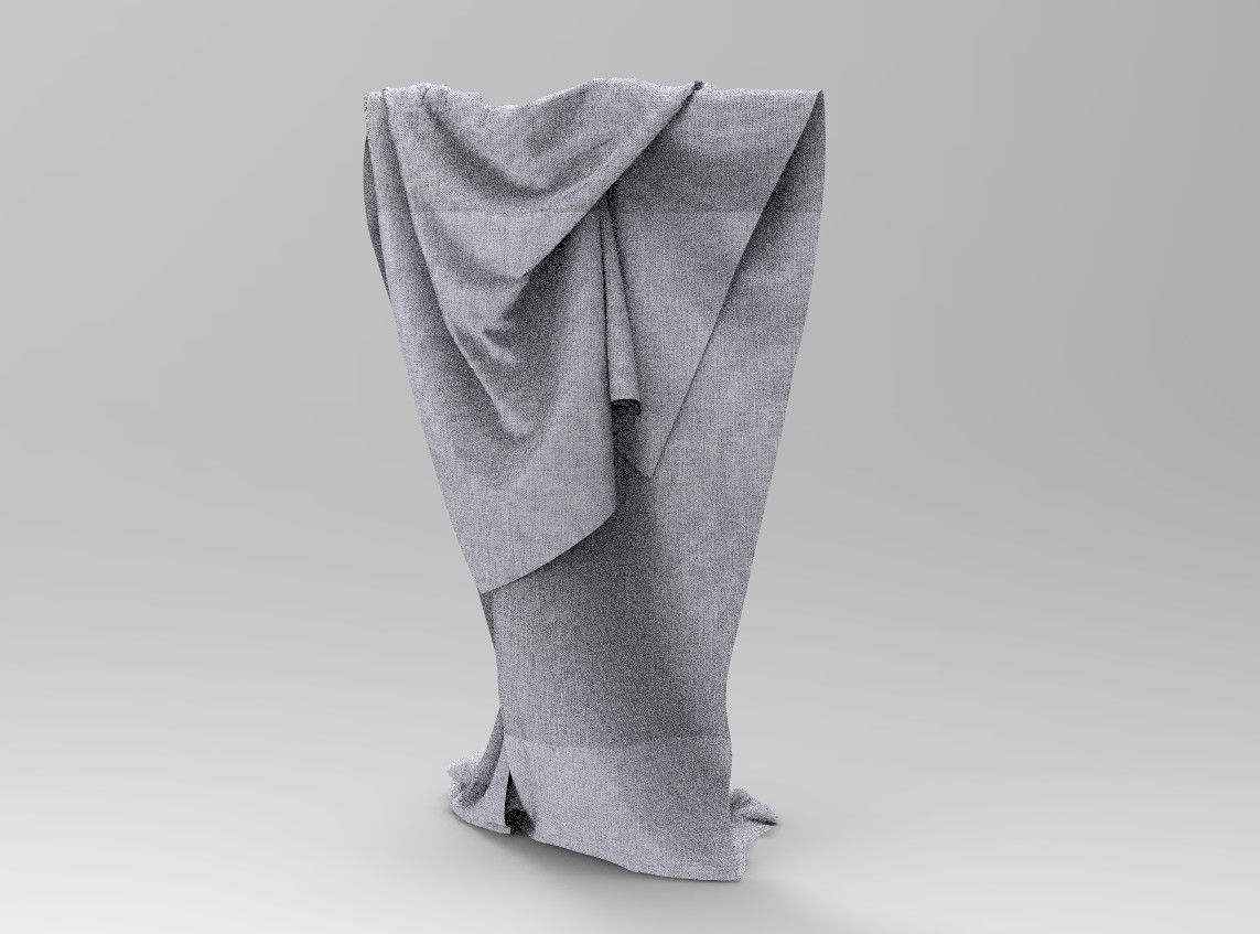 Cloth 13 Low-poly 3D model_5