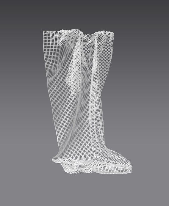 Cloth 13 Low-poly 3D model_1