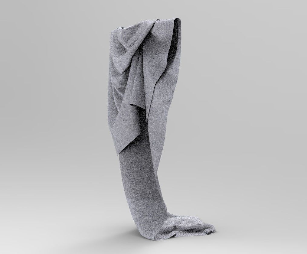 Cloth 13 Low-poly 3D model_8