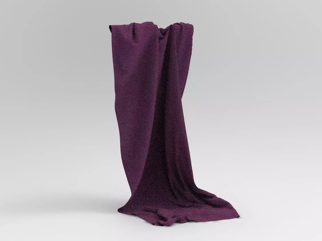 Cloth 16 Low-poly 3D model_0