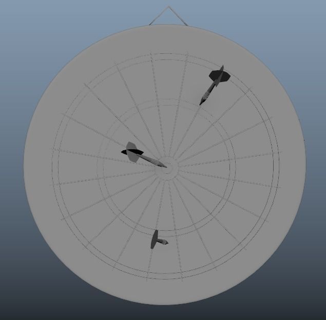 Dart Broad Free 3D model_1