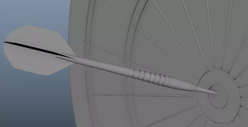 Dart Broad Free 3D model_0