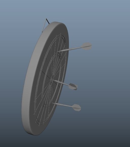 Dart Broad Free 3D model_3