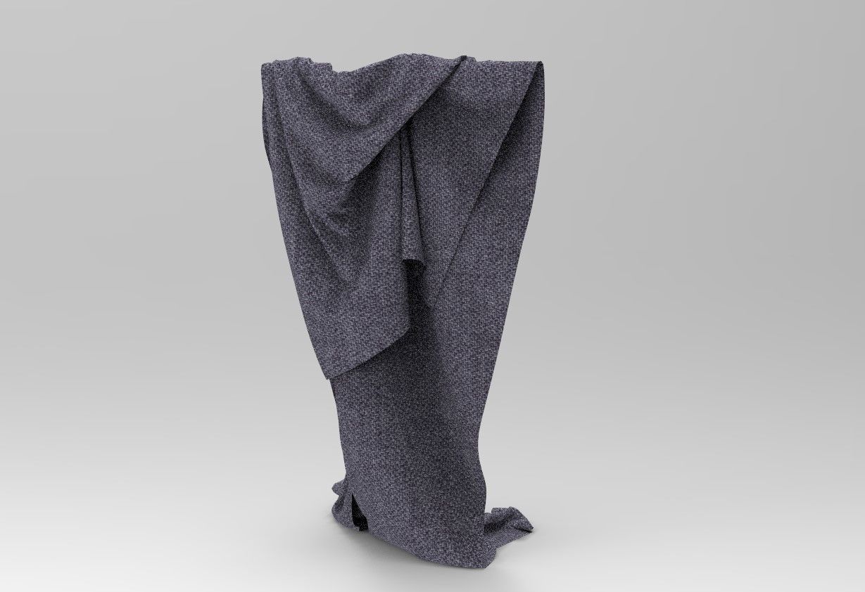 Cloth 17 Low-poly 3D model_7