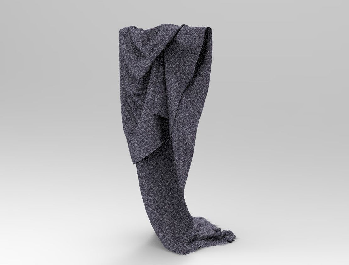 Cloth 17 Low-poly 3D model_8